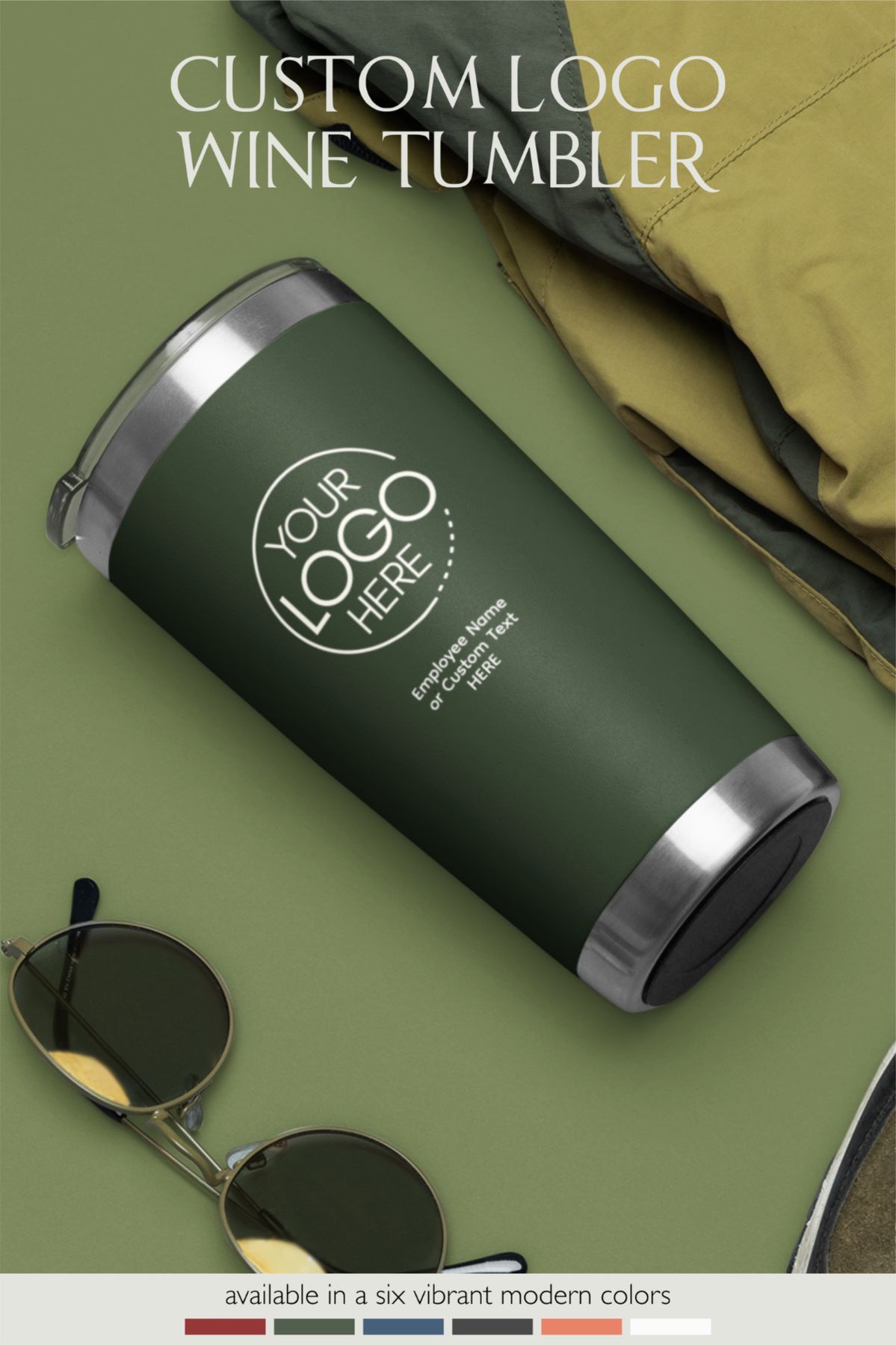 Corporate Stainless Steel Tumbler (Logo Ready)