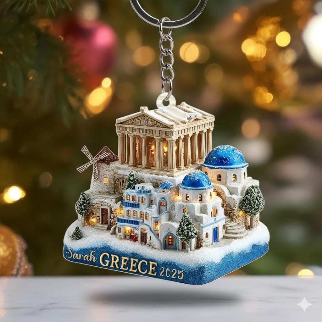 Souvenirs & Creative Gifts: City Skyline Keychain thumbnail